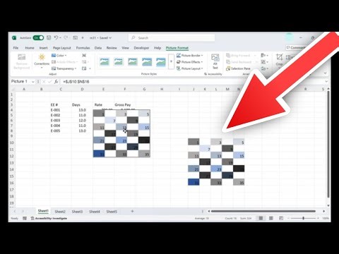 How to Use Excel's Camera Tool (Little-Known Built-in Camera Tool in Excel)