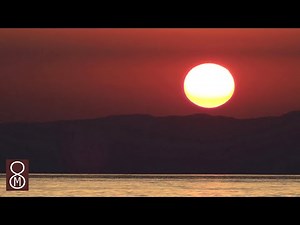 春の夕景、対岸に沈む太陽☀タイムラプス４K動画☀2020.Apr.