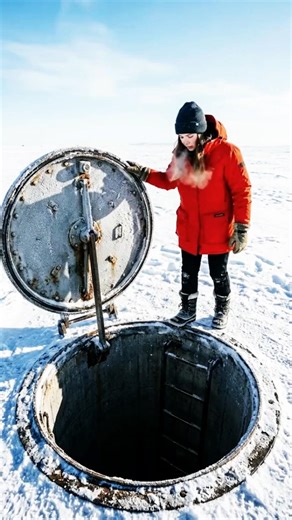 I Took Shelter in an Antarctic Bunker #shortsvideo #survival #explore