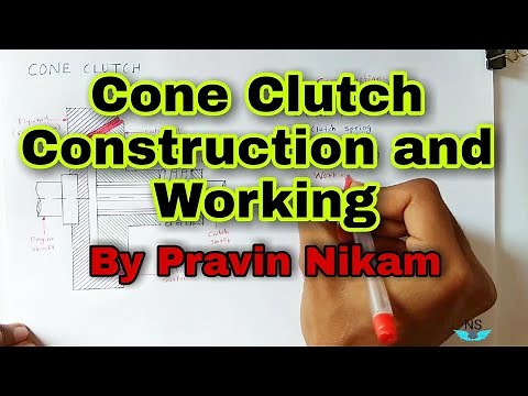 Construction and Working of Cone Clutch