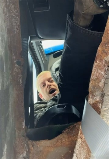 forget it, the hole lives on. #lifehack #fyp #canadianwinter #trucktok #justaboy