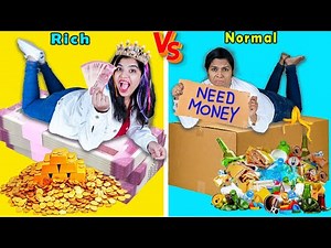 Rich Student Vs Normal Student | Comedy Video | Hungry Birds