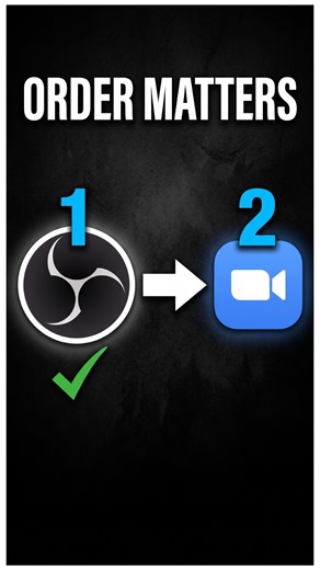 Start This Before Zoom or Your OBS Cam Won't Work