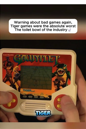 Tiger Electronic Games - Angry Video Game Nerd (AVGN) #AVGN #RetroGaming #TigerElectronics #AngryVideoGameNerd #FunnyReview