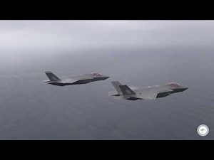 Our F-35A arrival flypast