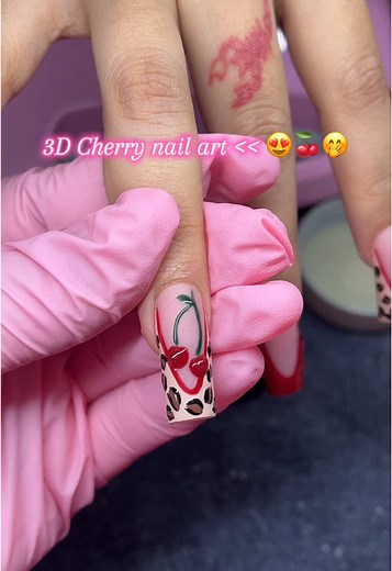 3D Cherry Nail Art Tutorial for Stunning Designs