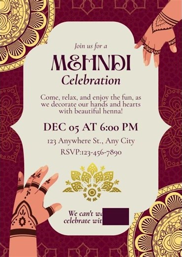 💍 2 – Traditional Invitation Card