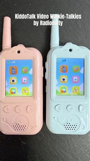 KiddoTalk Video Walkie-Talkies by Radioddity