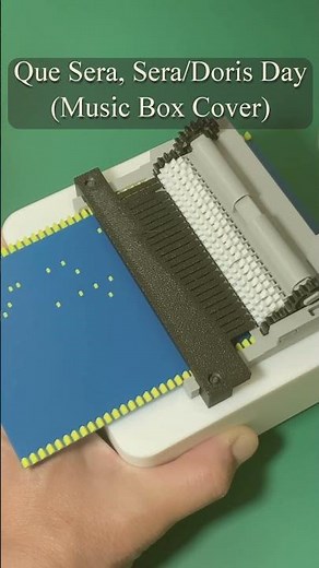 3D Printed Music Box - Doris Day "Que Sera, Sera" #3dprinting
