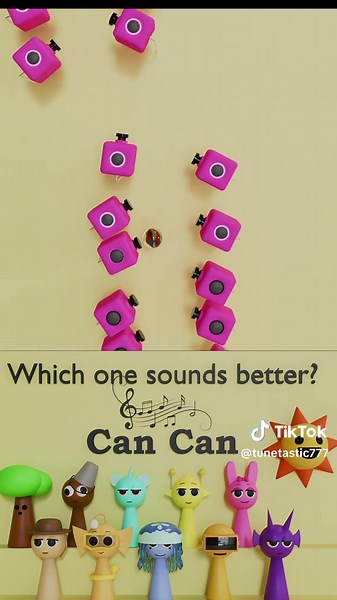 Exploring Can Can Sounds with Sprunki Instruments