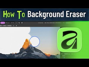 How to Use the Background Eraser Brush in Affinity 3.0 (Free & Easy)
