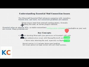 How to Fix Minecraft Essential Mod Not Connecting to Network – Login & Firewall Tips
