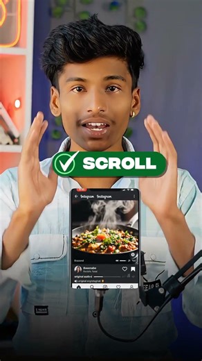 इंस्टाग्राम Auto Scroll option🙀 #youtubeshorts #tech #autoscroll #instagram #instatips