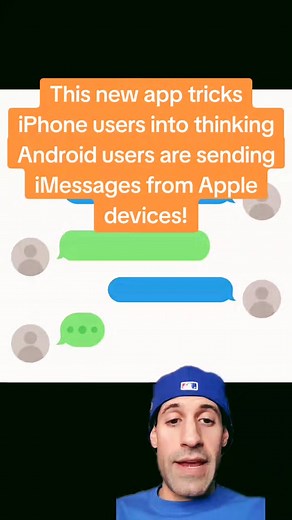 The app called Beeper Mini allows Android users to send and receive iMessages as blue bubbles on their Android phones! #greenscreen #imessage #android #apple #greenbubble #bluebubble #rcs #sms #beeper #beepermini #playstore #iphone #iphonevsandroid #androidvsiphone #text #messages #tech #apps #tiktalktech #tech #techtok #technology #tiktoktech #andytech #checknewtech #fyp #foryourpage #like #follow