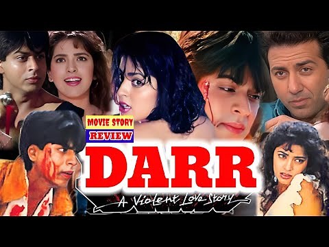 Darr Full Movie Story Explain | Sunny Deol, Shahrukh Khan, Juhi Chawla, Sweta Bharti | Review Facts