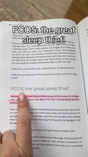 PCOS Weight Loss • Tallene Hacatoryan on Instagram: "PCOS really is the great sleep thief… If you know, YOU KNOW! 😴 Here are some simple steps that can help when it comes to getting a good night’s sleep with PCOS: 💤 limit screen time before bed 💤 create an unwinding, stress reducing night routine 💤 add a PCOS-exercise routine in your day If you want to learn more about how PCOS is impacting your body, PCOS SOS by Dr. Felice Gersh one of the best resources out ther