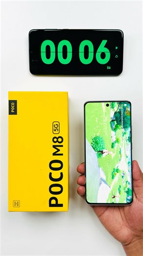 Xiaomi Poco M8 5G Genshin Impact Game App Open Speed Test #shorts