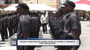 5.2K views · 18 reactions | The capacity of the Guyana Fire Service has been boosted with the additional of 97 firefighters. Minister of Home Affairs, Robeson Benn encouraged the newest firefighters to be an example in the execution of their duties and to aim for continuous improvement to broaden their knowledge. | News Room | Facebook