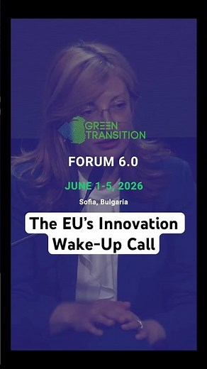 The EU’s Innovation Wake-Up Call — Ekaterina Zaharieva