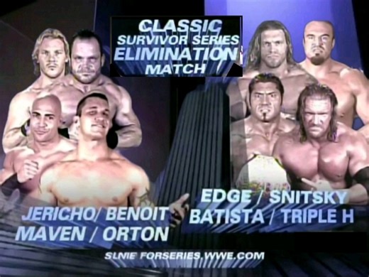 WWE one Month Control oVe r RAW Survivor Series Elimination 2004