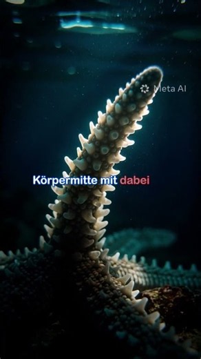 Growing a new starfish from one arm 🌊