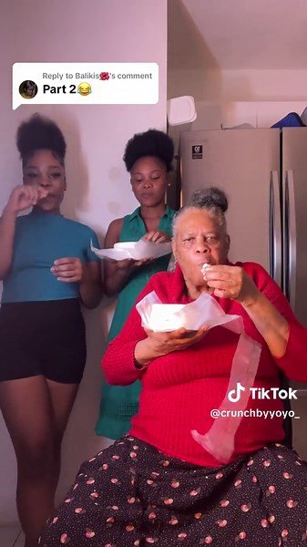 Family Tries YOYO Cornstarch Brick: ASMR Crunch Experience