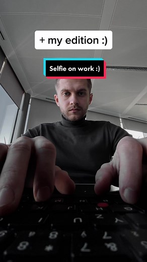 Interesting idea how you can take a selfie on work :) #creative #mobile #photo #photography #photoideas #instagram #picsart #fyp #instastory #work #workselfie