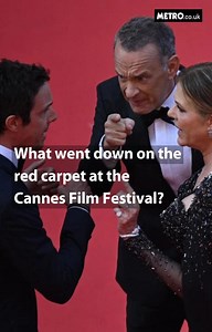 2.6K views · 14 reactions | Tom Hanks, Maya Hawke and Rupert friend really made headlines at the Cannes Film Festival. But we've got the low-down on what exactly went on  | Metro | Facebook