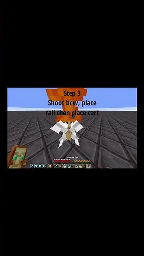 How To Insta-Cart In Minecraft #cart #minecraft #gaming #pvp #tutorial