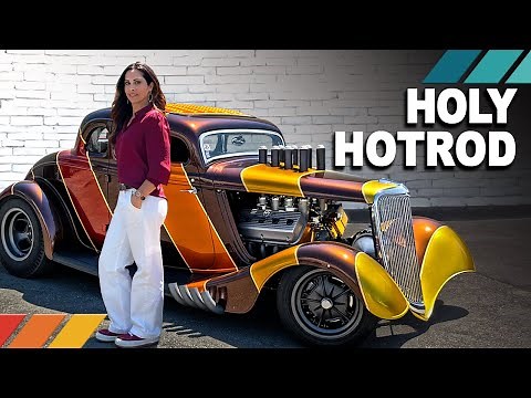 HOLY HOTROD: Hemi-Powered "Saint Christopher" 1934 Ford Coupe Hotrod | EP26