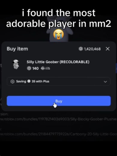 How I Stole the Cutest MM2 Roblox Avatar