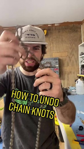How to Undo Bike Chain Knots