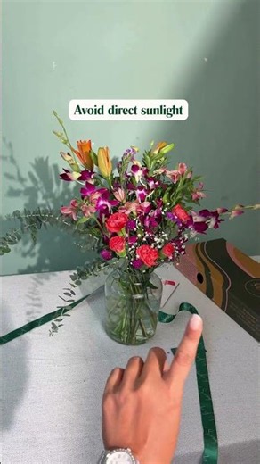 A few care tips for your flowers to stay longer.. #bangalore #flowers