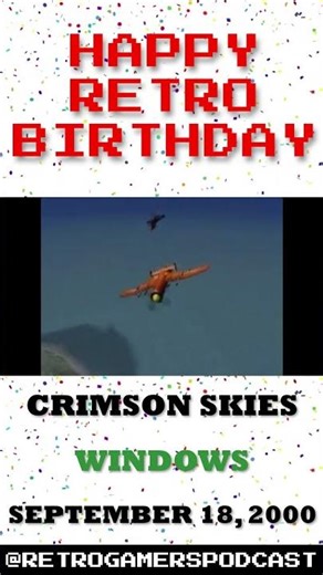 Crimson Skies Turns 25 This Year!