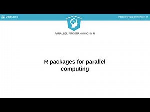 R Tutorial: R packages for parallel computing