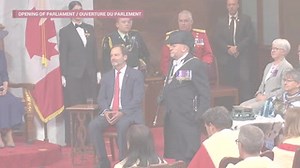 The Black Rod ceremony that had to take place before King's throne speech