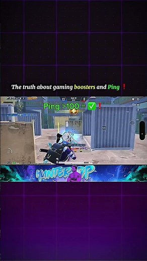 The Truth About Game Boosters & Ping #pubgm #bgmi #gamingmood #gamebooster #shorts #newsfeed