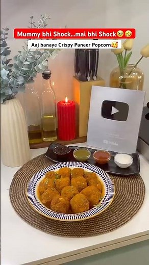Crispy Paneer Popcorn Recipe🔥#cooking #familydrama #paneer #recipe #foodvlog #shorts #foodie