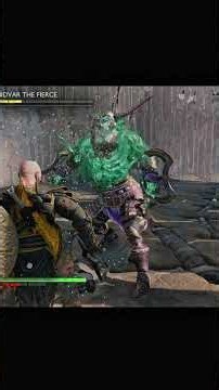 Kratos Defeated Bodvar the Fierce & Starolfr the Troublesome Berserker Boss #godofwar #gaming