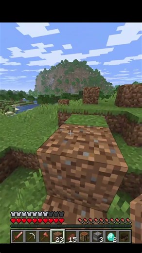 Minecraft but grass = INSTANT DEATH ⚰️💚 #shorts #minecraft