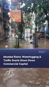 Mumbai witnessed waterlogging in several areas of the city as heavy rains lashed the commercial capital of India. The Indian Meteorological Department issued an Orange alert for the city till June 29. The residents of the city shared several pictures and videos on social media showing the slowdown in the city due to the incidences of water logging. The BMC has decided to enforce a 10% reduction in water supply starting from July 1. #MumbaiRains #Waterlogging #Traffic | The Logical Indian