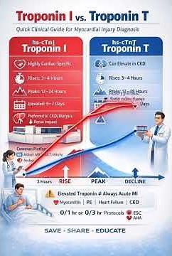 Troponin I vs. Troponin T serving as a quick clinical guide for diagnosing myocardial injury