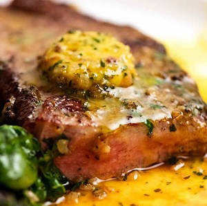 🥩 Time to up your STEAK game with this compound butter! https://www.recipetineats.com/cafe-de-paris-butter-sauce-for-steak/ | RecipeTin