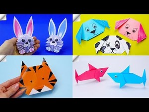 6 DIY paper crafts- Paper toys