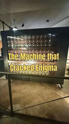 The Bombe Machine Replica in Bletchley Park
