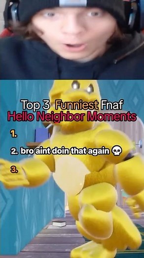 Top 3 FUNNIEST Hello Neighbor FNAF Moments 🤣🐻
