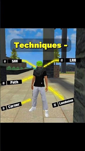 These 🤯 5 Techniques ✨ Make you a Legendary Player 💀 !! #shorts #freefire