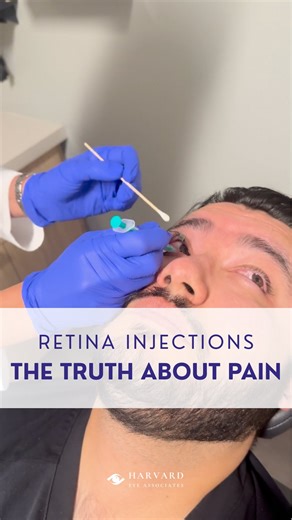 Harvard Eye Associates on Instagram: "The #1 question we get about retina injections: “Do they hurt?” Watch as Dr. Sonia B. Dhoot and our amazing tech show you just how easy and quick retina injections can be! #ophthalmology #orangecounty #eyehealth #ophthalmologist #eye #foryou #retina #retinainjection #injection #health #whatyouneedtoknow"