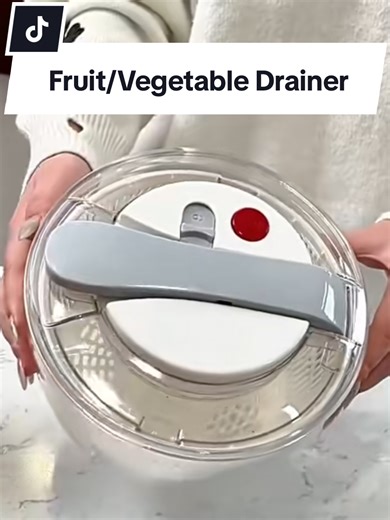 🔗Buy link in bio🛍️ 🥬🍓 This manual fruit & vegetable dryer removes excess water in seconds — no electricity needed ⚡🚫 🥗 Perfect for salads, herbs & fruits • quick & easy food prep 🍽️ 🧼 Clean, hygienic & a must-have for every modern kitchen 🏡💚 #gadgets #coolgadgets #coolstuff #amazonfinds #fyp
