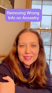 77K views · 1K reactions | 14 Dec 2025 Removing wrong info from your Ancestry tree. #genealogy #ancestry | The Formidable Genealogist | Facebook